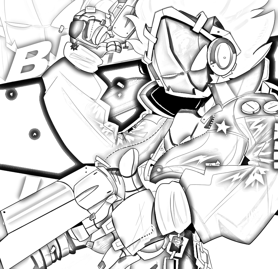 Billy Kid para Colorir