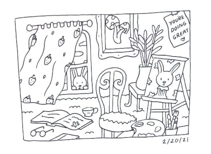 173 IMG Bobbie Goods Coloring Pages with Whimsical Designs