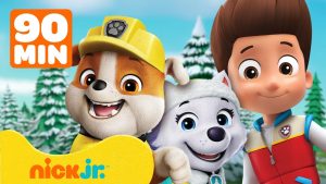 Patrulha Canina | Rubble & Patrulha Canina nos MELHORES Resgates de Feriado! com Everest e Ryder