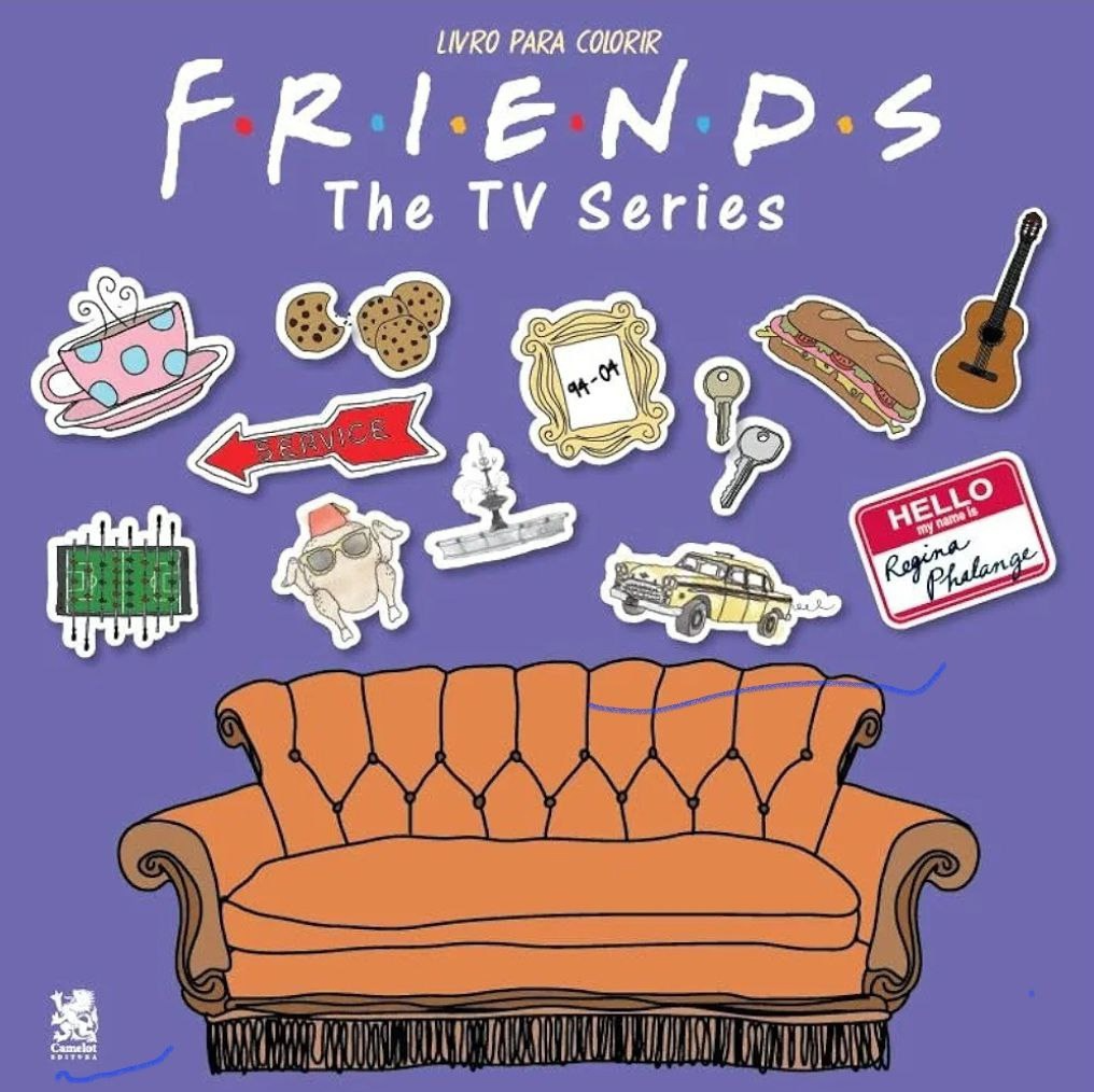 Friends Coloring Book pdf