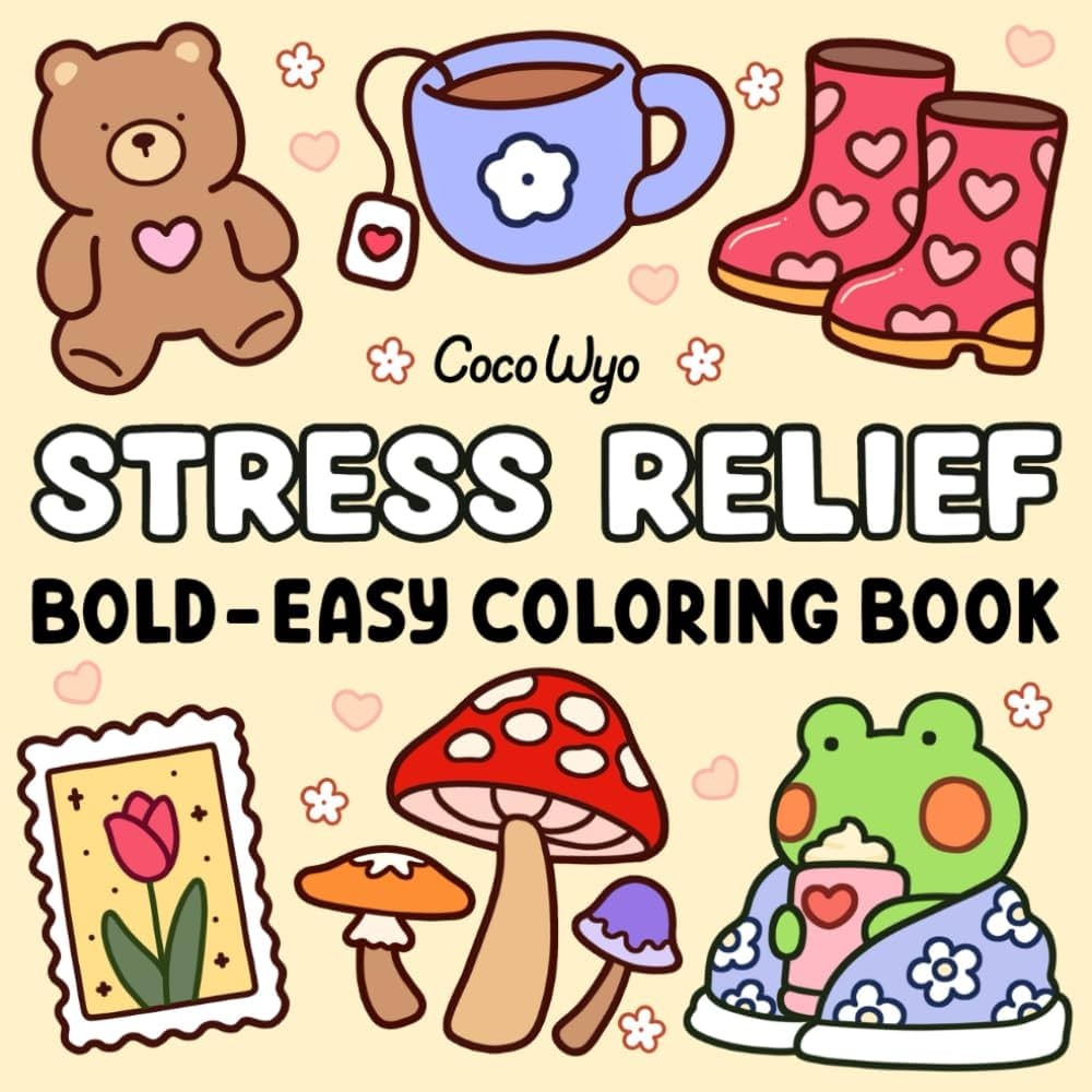 Stress Relief para Colorir Completo