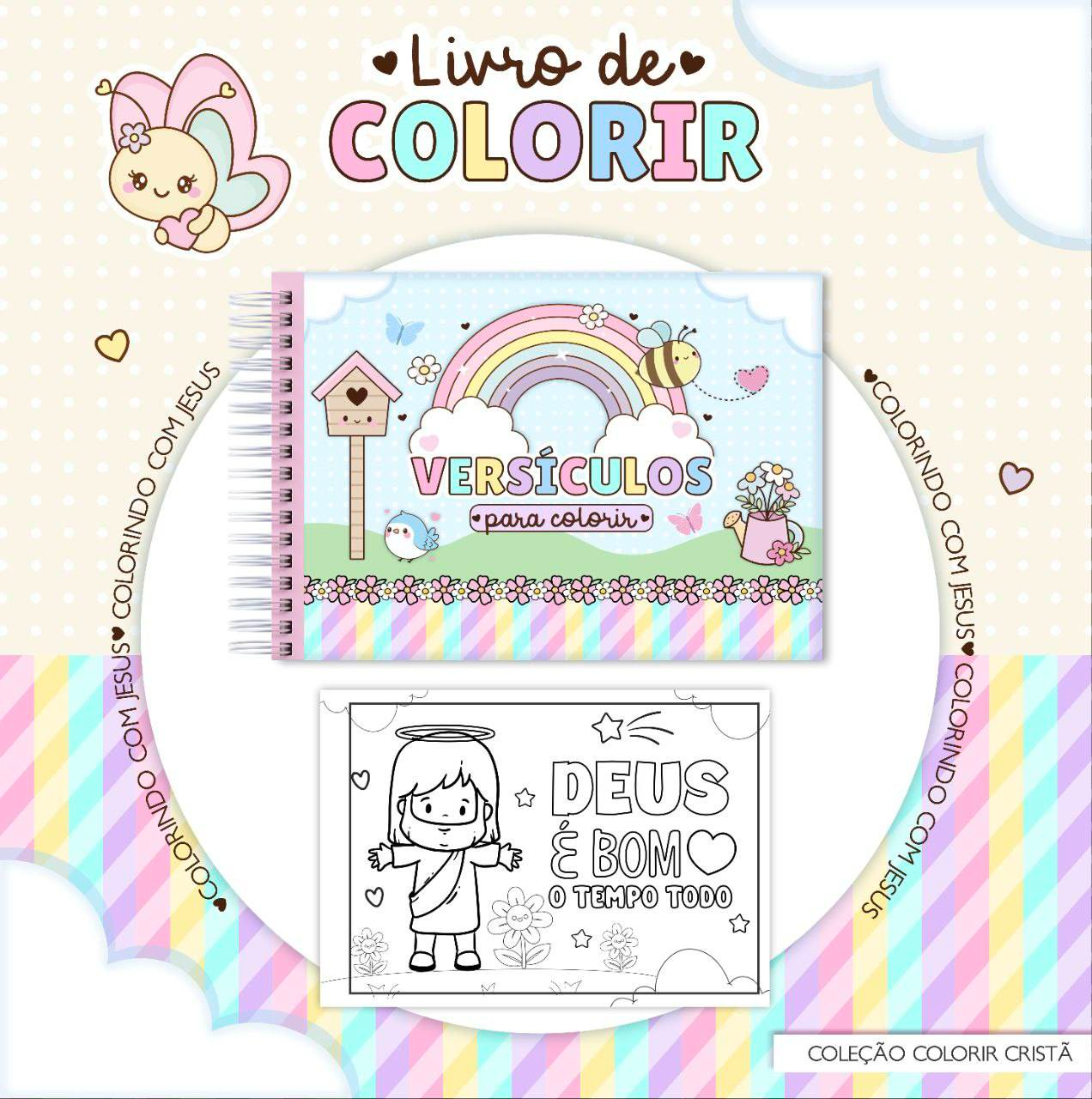 VERSÍCULOS PARA COLORIR