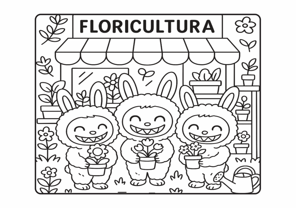 Livro De Colorir A5 Horizontal 10