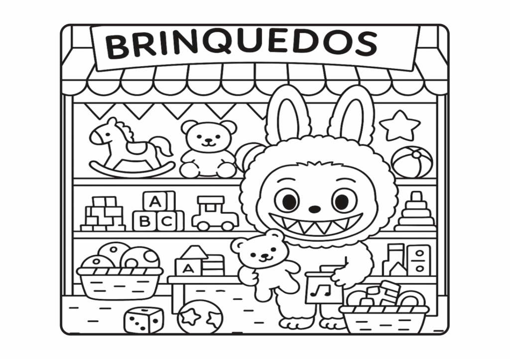Livro De Colorir A5 Horizontal 25