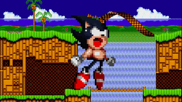 Dark Sonic in Sonic 2