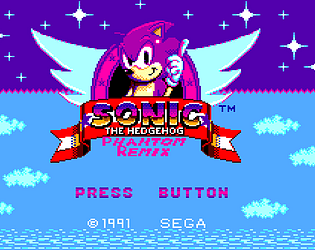 Sonic 1 – Sega Master System – Phantom Remix Hack