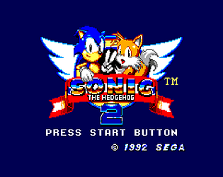 Sonic 2 – Sega Master System – Rebirth Hack