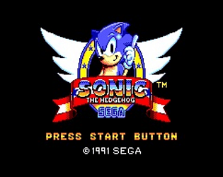 Sonic 1 – Sega Game Gear (Prototype)