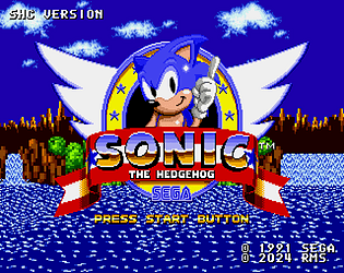 Sonic 3 & Knuckles – Sega Genesis/Mega Drive – Sonic 1 In Sonic 3 & Knuckles Hack