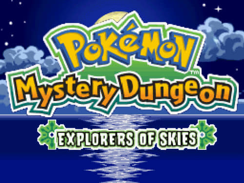 Pokemon Mystery Dungeon: Explorers of Skies NDS ROM Hack