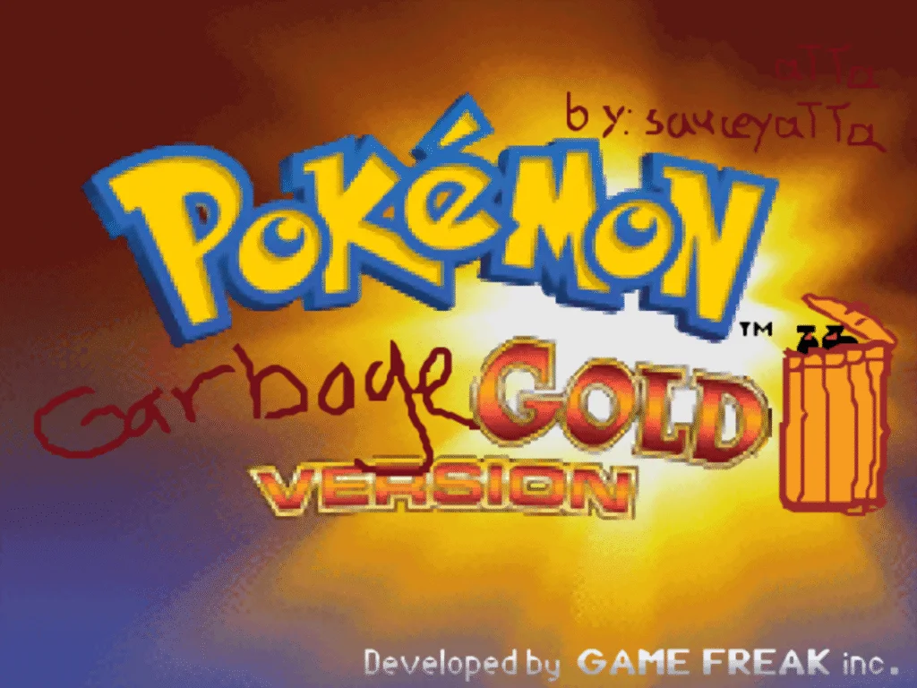 Pokemon Garbage Gold Deluxe – NDS