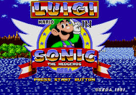 Luigi in Sonic 1 Online
