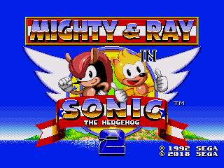 Mighty & Ray in Sonic The Hedgehog 2