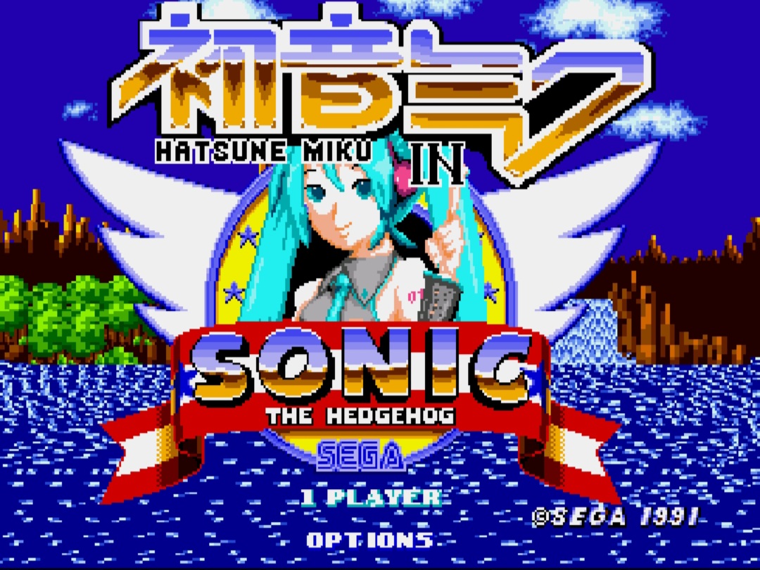 Hatsune Miku In Sonic The Hedgehog (SHC2025)