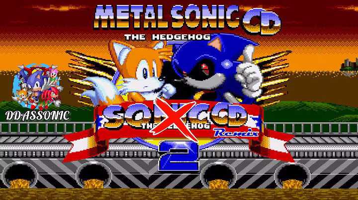 Sonic The Hedgehog 2 CD – Metal Sonic + New Shields