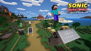 Sonic Racing: CrossWorlds – Minecraft Pack Trailer de Lançamento