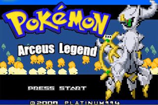 Pokemon Legends Arceus GBA