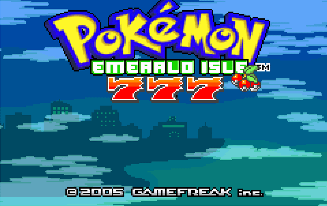 Pokemon Emerald Isle Edition (GBA)