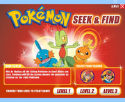 Pokémon Seek & Find